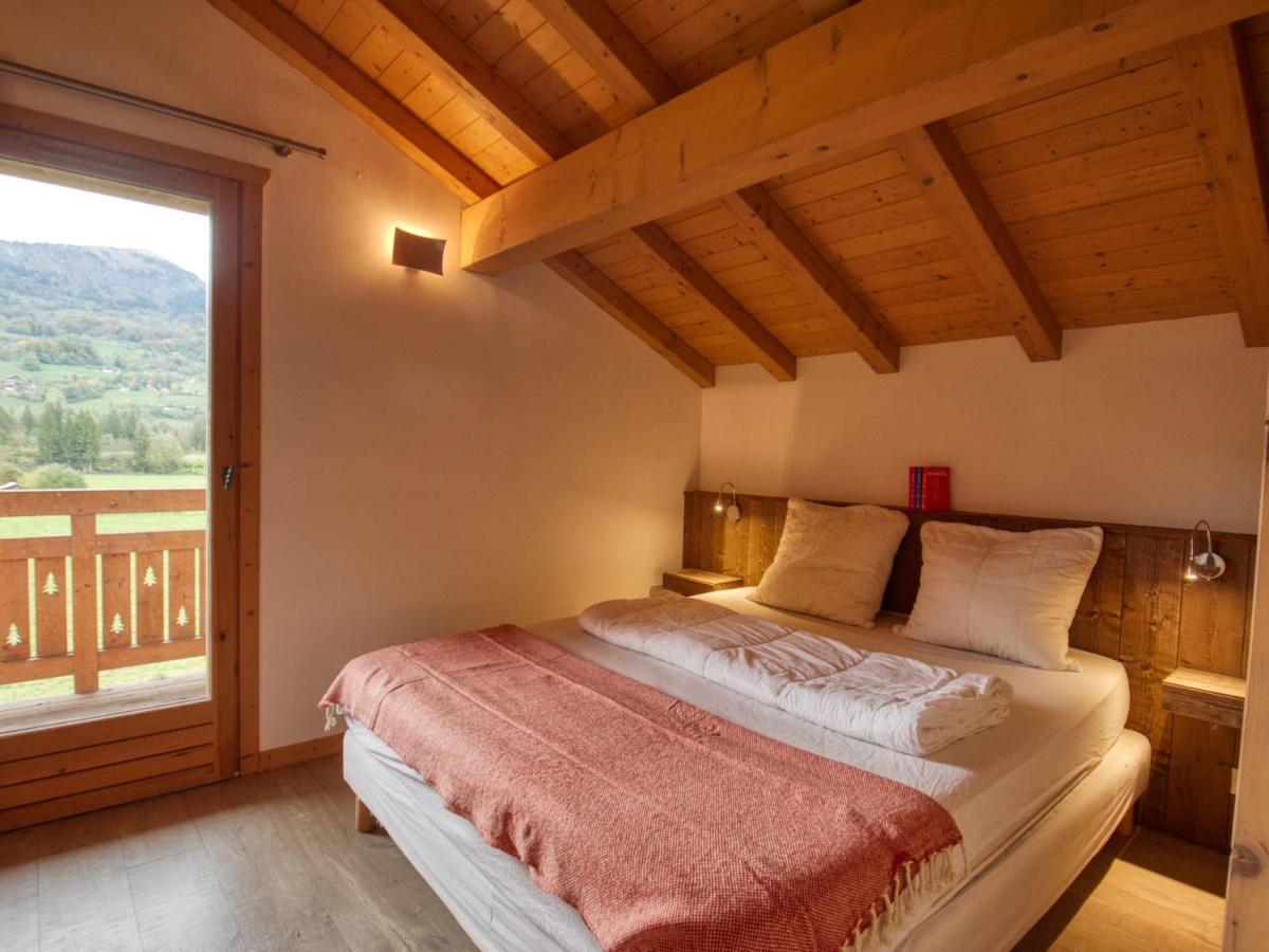 Duplex 2 Chambres Avec Grande Terrasse, Animaux Acceptes, A Samoens - Fr-1-642-77 Exteriér fotografie