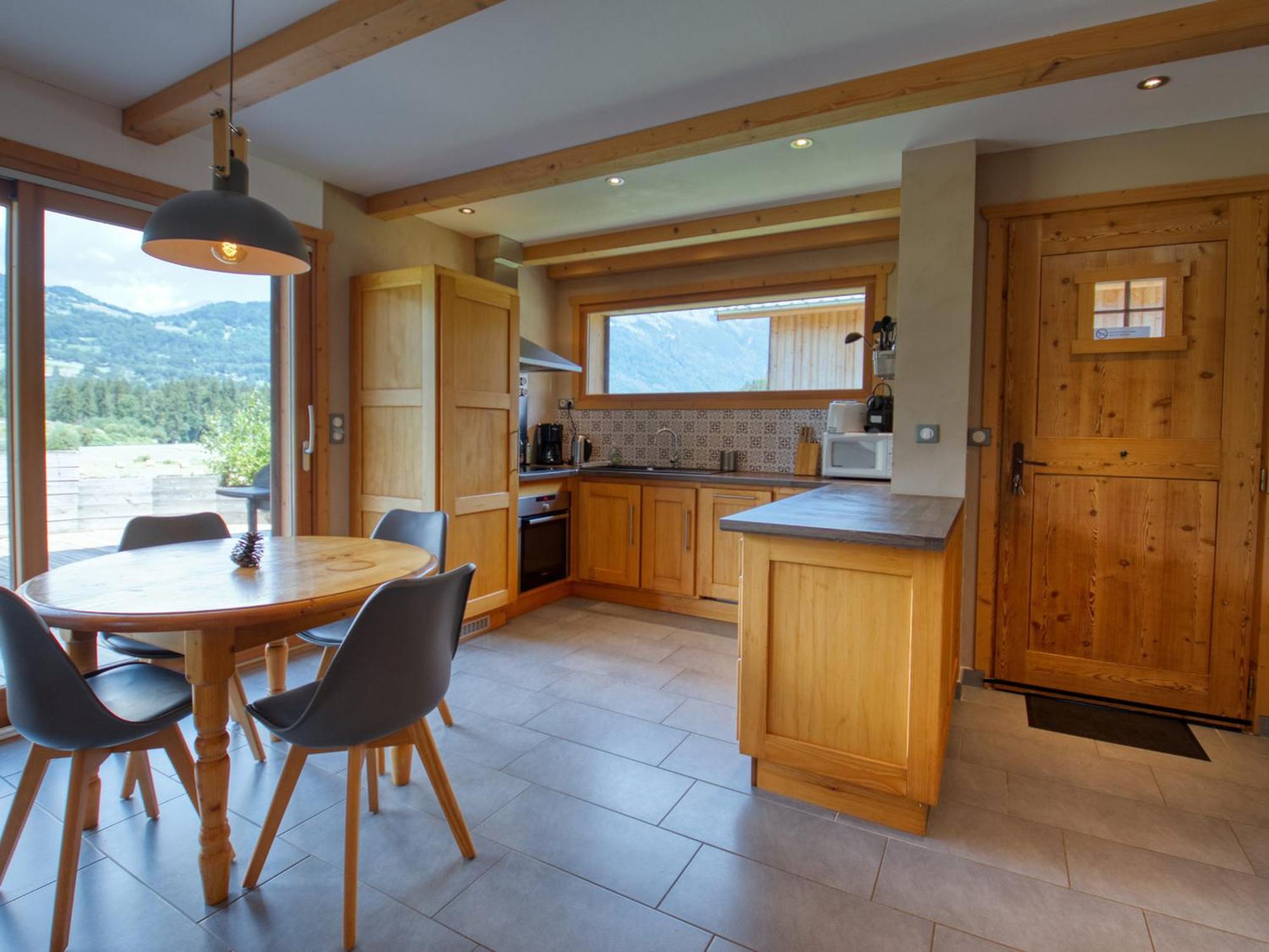 Duplex 2 Chambres Avec Grande Terrasse, Animaux Acceptes, A Samoens - Fr-1-642-77 Exteriér fotografie